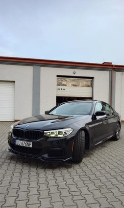 BMW Seria 5 cena 183000 przebieg: 59000, rok produkcji 2018 z Lublin małe 154